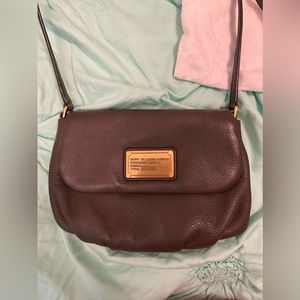 Marc By Marc Jacobs Grey Leather Crossbody